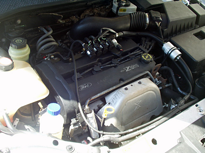 silnik w Fordzie Focus po instalacji gazowej