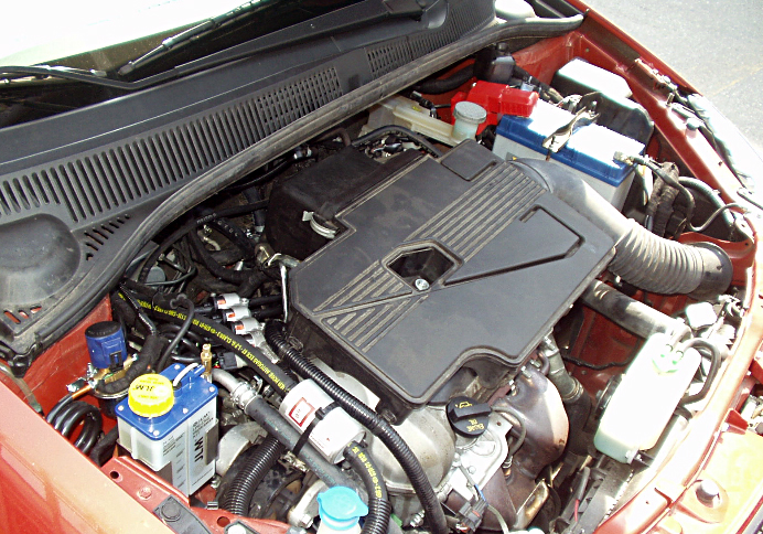 silnik w Suzuki SX4 po montażu instalacji gazowej