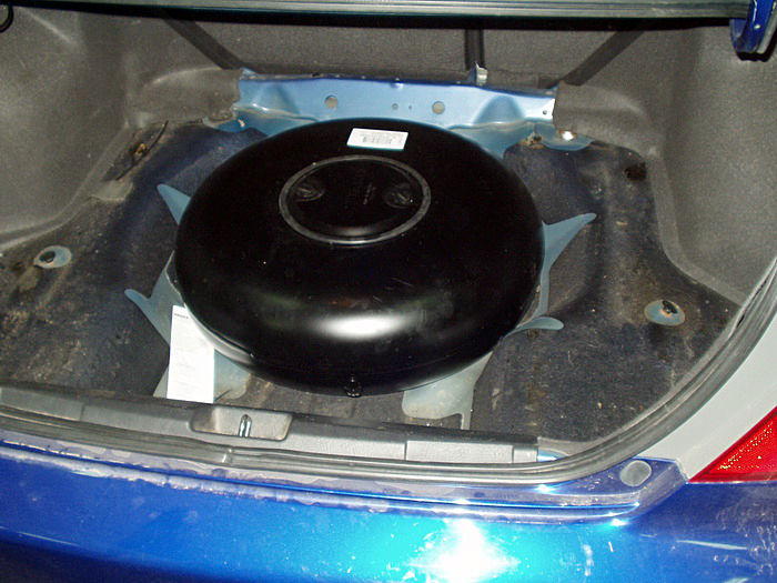 Butla gazowa w Honda Civic Coupe
