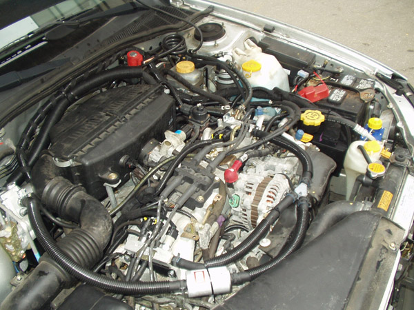 silnik Subaru Baja instalacja gazowa