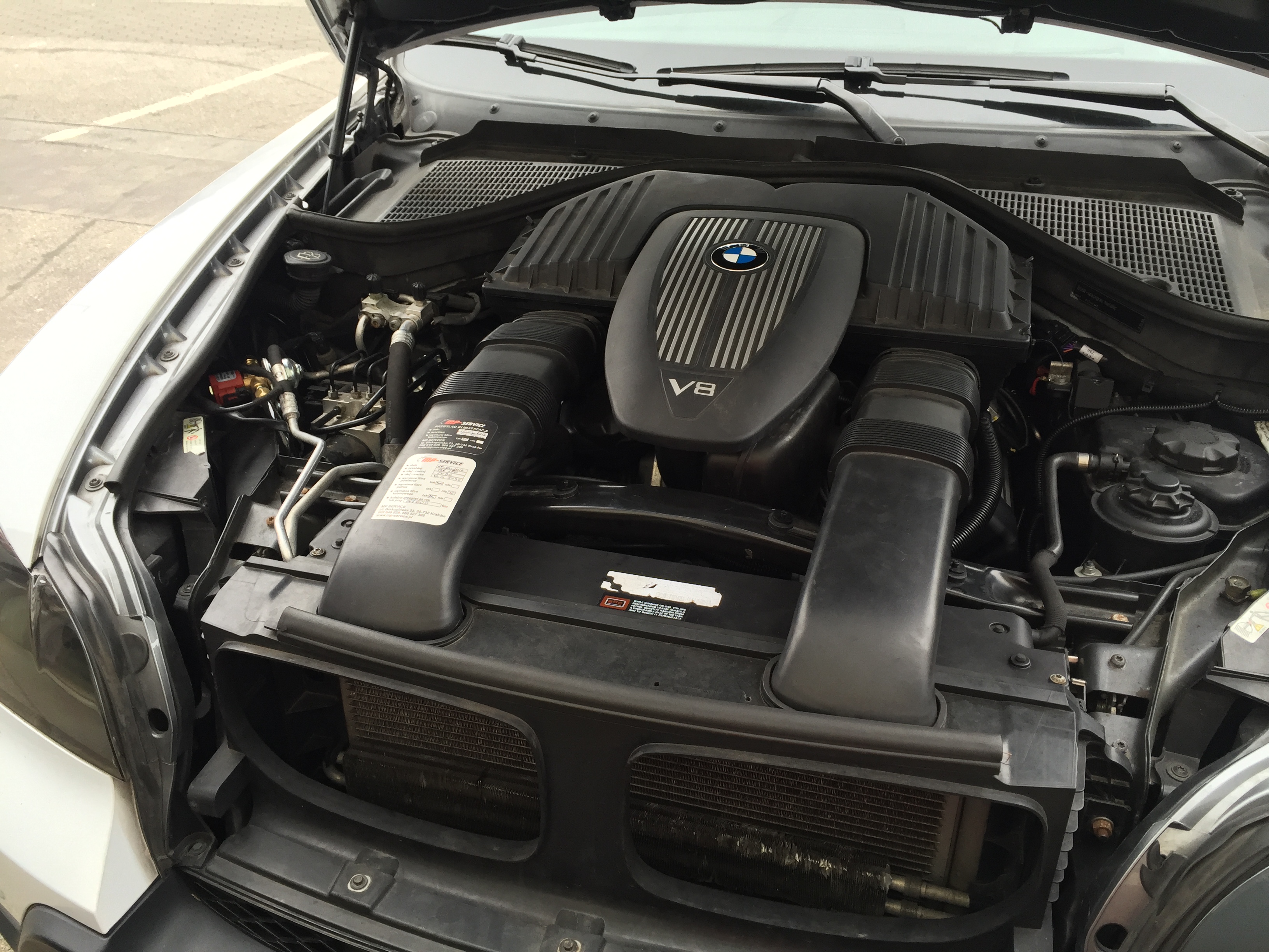 Wtryski gazu BMW X5
