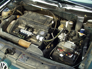 silnik z gazem w Golfie IV