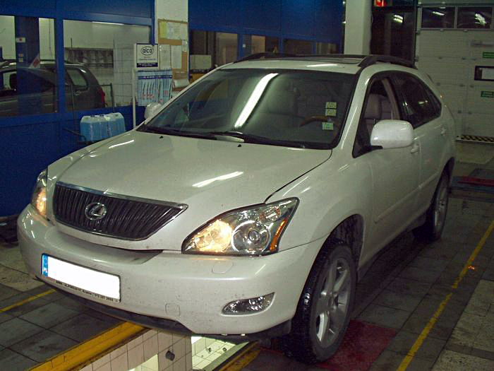 Lexus RX330 po instalacji gazowej Auto Gaz, Warsztat