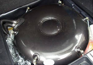 pojemnik z gazem w Nissanie Murano