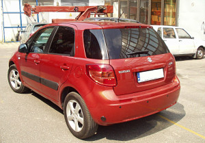 Suzuki SX4 po instalacji gazowej