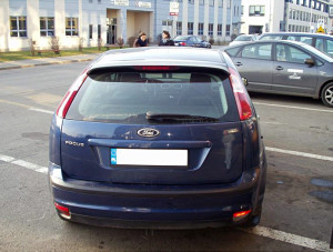 Ford Focus II, tylna klapa