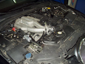 Jaguar S type po instalacji gazowej