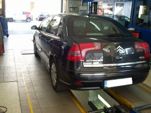 Citroën C5 - bagażnik