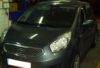 Kia Venga instalacja gazowa