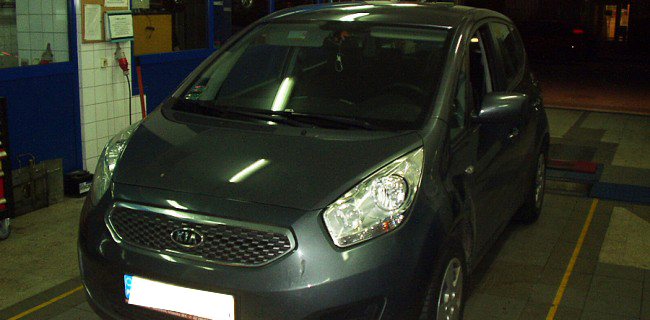 KIA Venga z instalacją gazową Auto Gaz, Warsztat