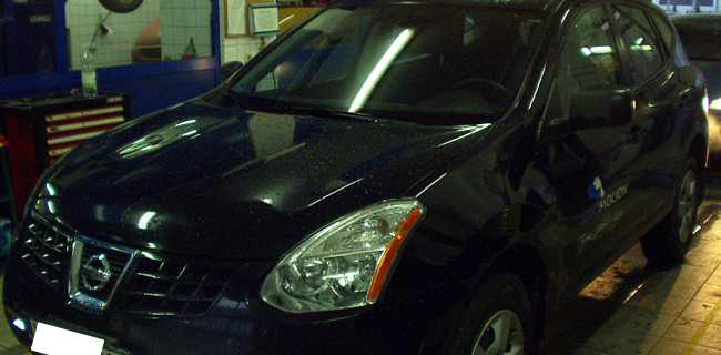 Nissan Rogue instalacja gazowa
