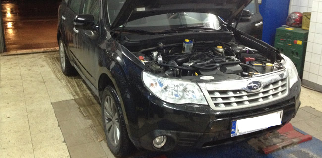 subaru forester instalacja gazowa