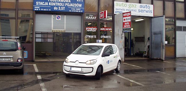 Instalacja gazowa w Volkswagen UP Auto Gaz, Warsztat