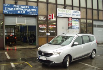 Instalacja gazowa Dacia Lodgy