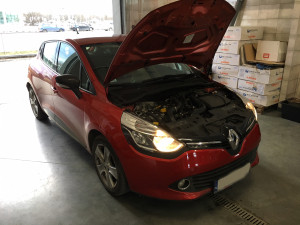 Renault Clio instalacja gazowa