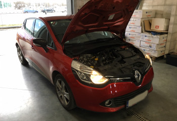 Renault Clio instalacja gazowa