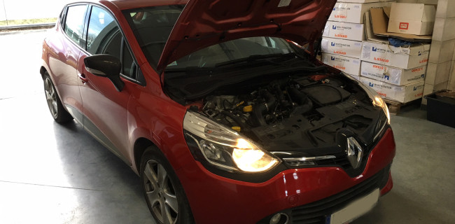 Renault Clio instalacja gazowa