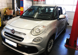 Fiat 500L Instalacja gazowa