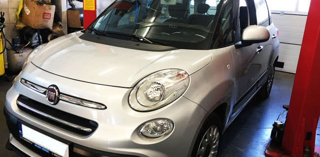 Fiat 500L Instalacja gazowa