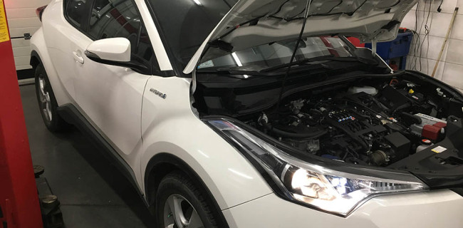 Toyota C-HR wtryski LPG