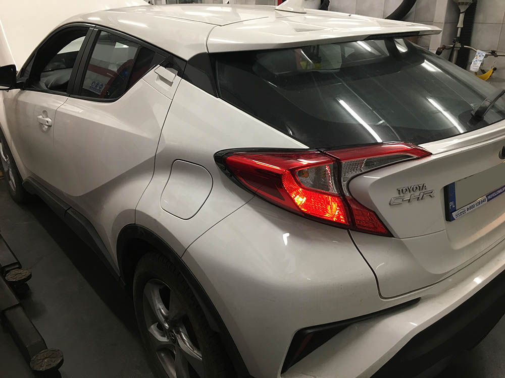 Toyota C-HR instalacja gazowa LPG