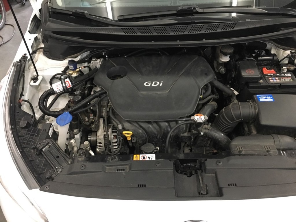 Instalacja gazowa w samochodzie KIA CEED 2014 1,6 Auto
