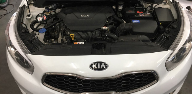 KIA CEED instalacja gazowa