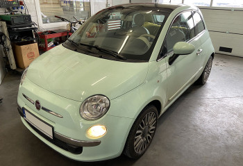 fiat 500 maska instalacja gazowa lpg