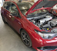Toyota Auris wtryski gazy w hybrydzie
