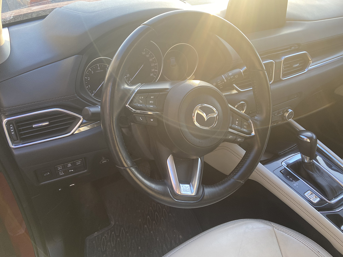 Mazda CX 5 instalacja gazowa przełącznik gazu