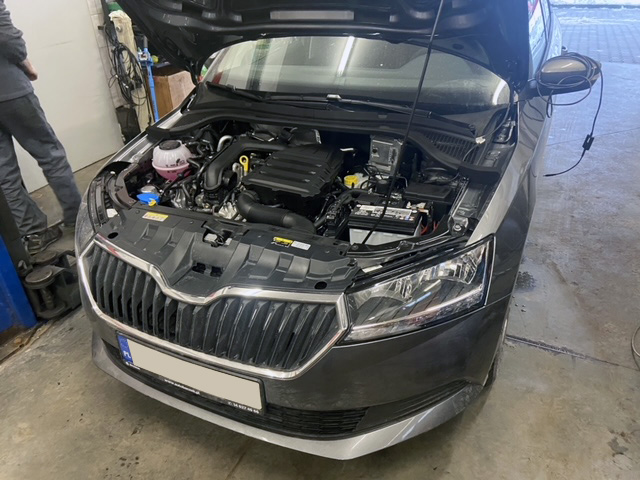 Skoda Fabia instalacja gazowa LPG