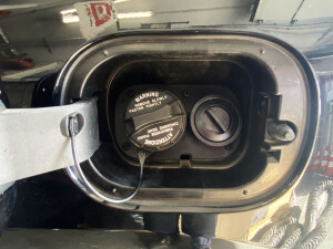 Hyundai Tucson wlew gazu