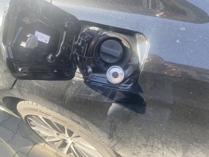 Wlew gazu LPG w samochodzie Lexus ES300h, instalacja gazowa BRC